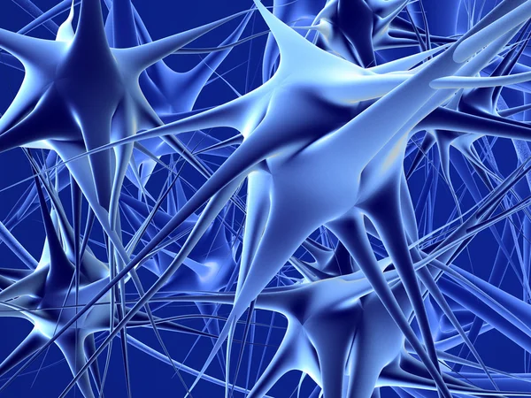 Neuronales Netzwerk — Stockfoto
