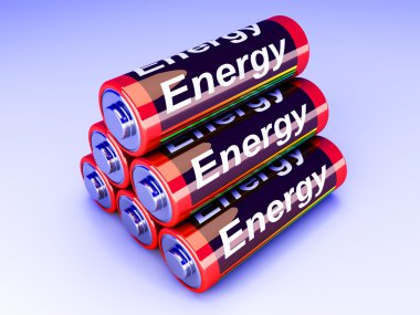 Battery Pyramid clipart