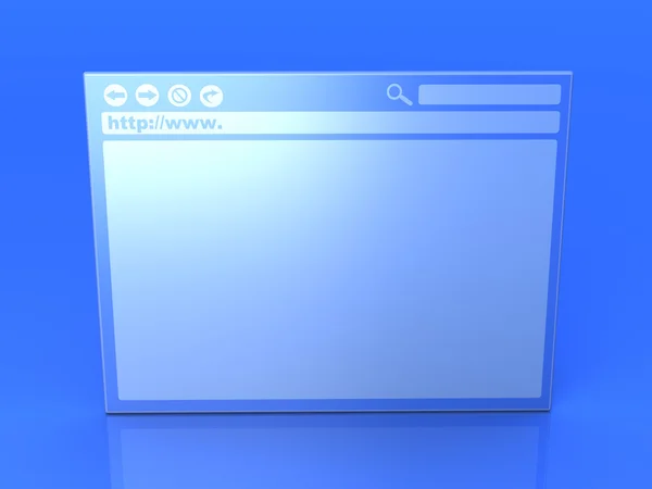 Browserfenster — Stockfoto