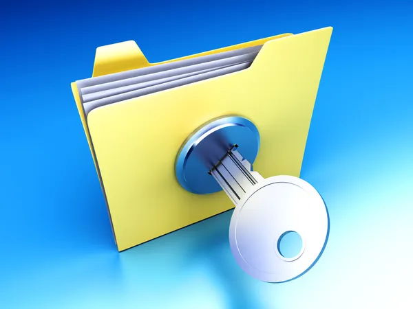 Protected folder — Stock Photo, Image