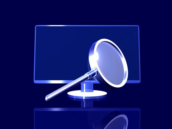 Desktop Search — Stock Photo, Image