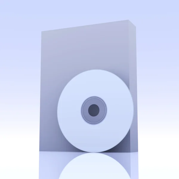 CD / DVD Case — стоковое фото