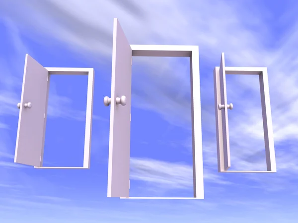Doors to Freedom — Stock Photo, Image