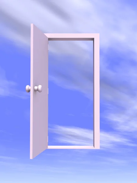 Drzwi do wolności — Zdjęcie stockowe