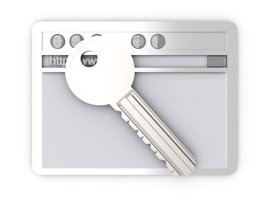 Secure connection clipart