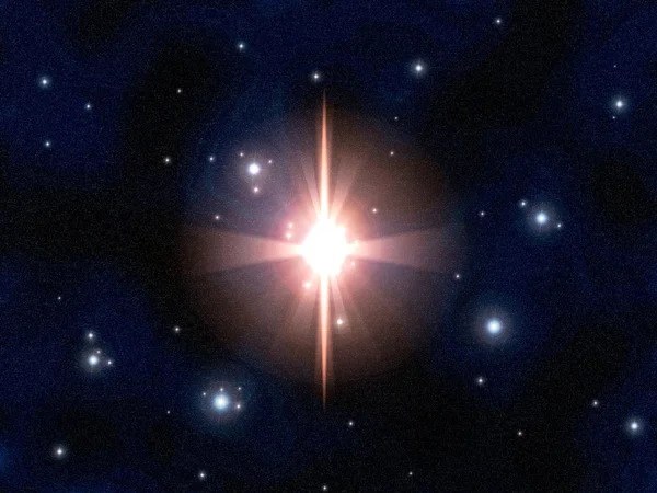 Explosão estelar — Fotografia de Stock