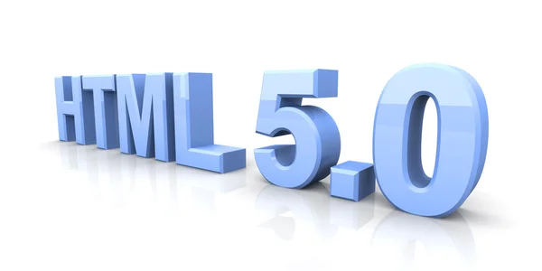 HTML 5.0 — Foto de Stock