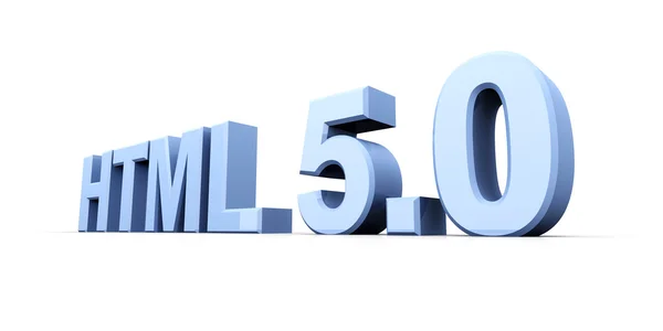 HTML 5.0 — Stock fotografie