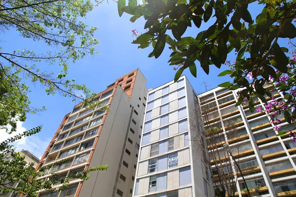 Здания в центре Сан-Паулу — стоковое фото