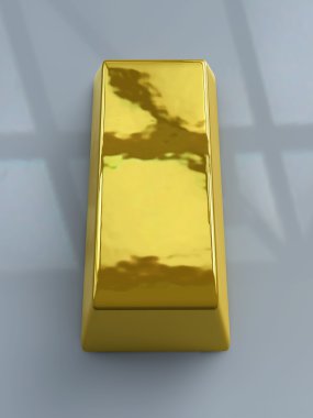 Gold Bar - Dark Environment clipart