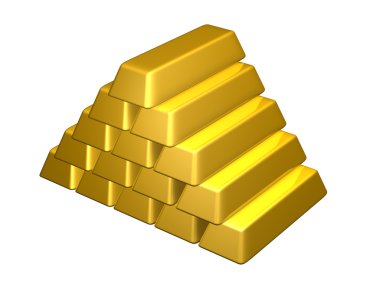 Gold Bars clipart