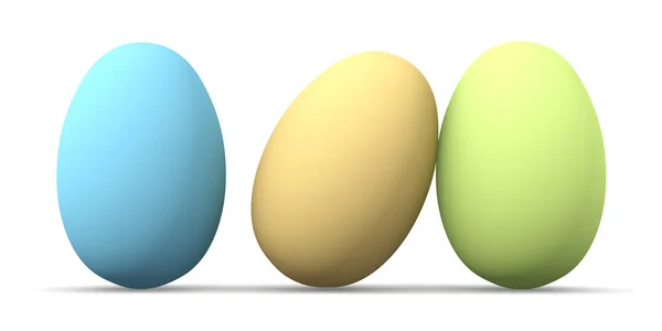 Colored Eastereggs — Stock Photo, Image