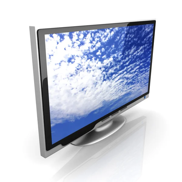 Una HDTV — Foto de Stock
