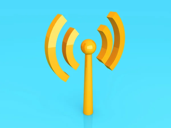 Draadloze antenne — Stockfoto