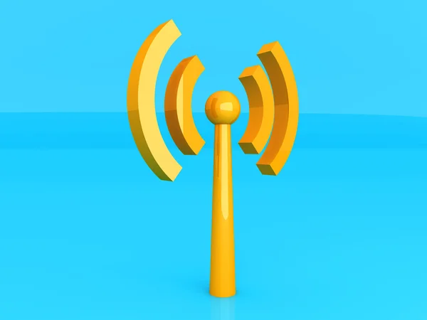 Draadloze antenne — Stockfoto