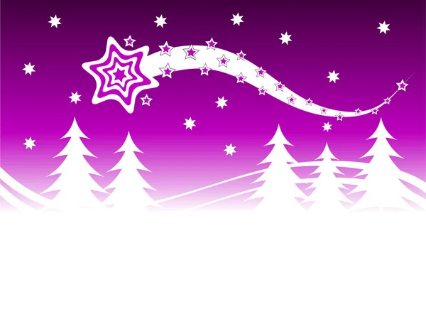 Een abstracte kerst vector achtergrond illustratie — Stockvector