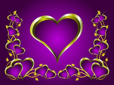 A vector valentines background clipart