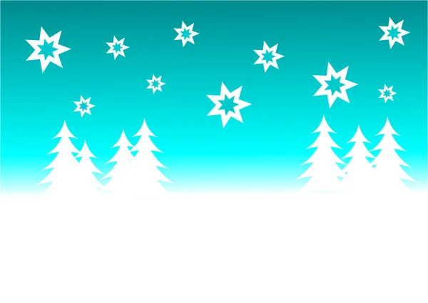 Eine abstrakte Weihnachts-Vektor-Hintergrundillustration — Stockvektor