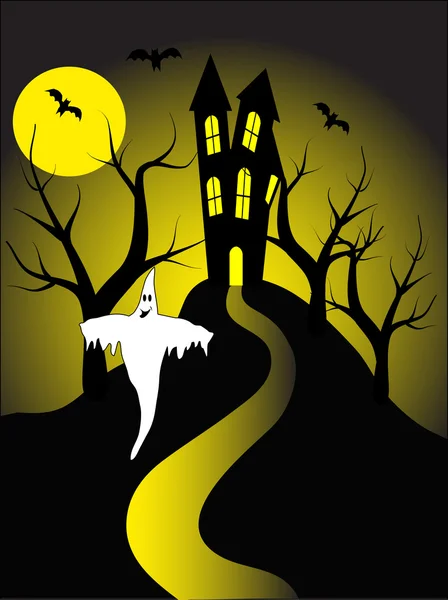 Uma ilustração do vetor halloween —  Vetores de Stock