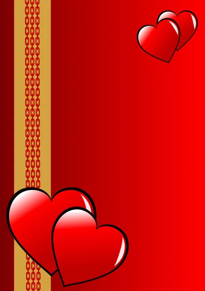 Valentines fond vectoriel jour — Image vectorielle