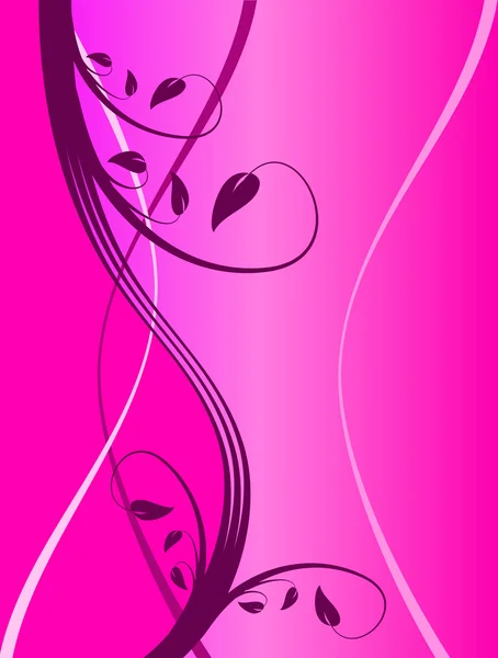 Абстрактний фіолетовий квітковий фон — стоковий вектор