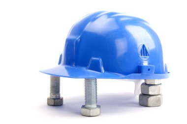 Blue helmet clipart