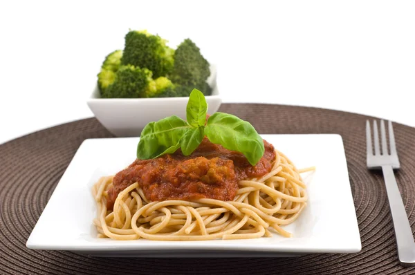 Bolognaise spaghetti — Photo