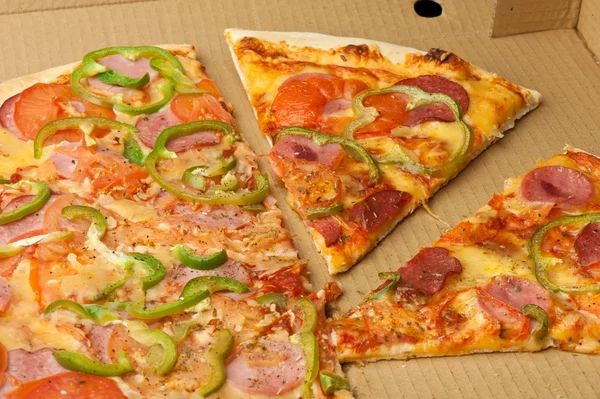 Deliziosa pizza — Foto Stock