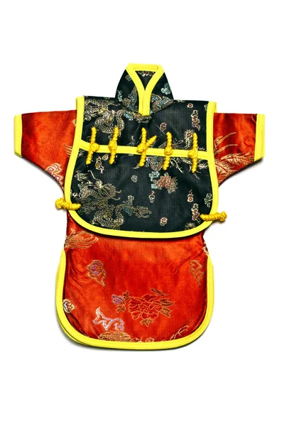 Мини традиционный китайский костюм — стоковое фото