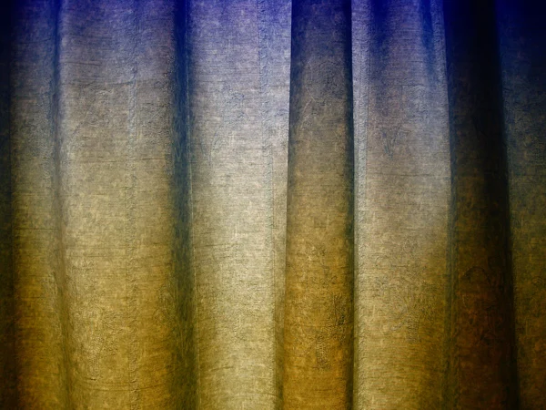Háttér kék függöny — Stock Fotó