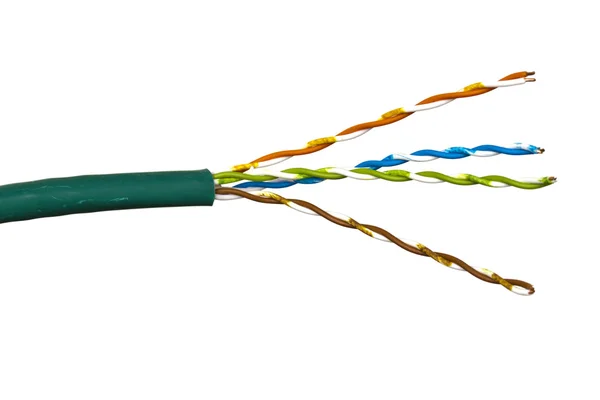 Primer plano de un cable eléctrico —  Fotos de Stock