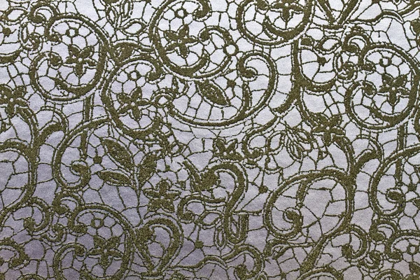 Textúra a klasszikus virágos szövet — Stock Fotó