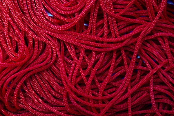 Red thread background — Stock Photo, Image