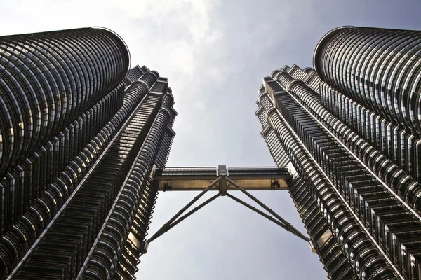Twin towers, kuala lumpur, Maleisië — Stockfoto