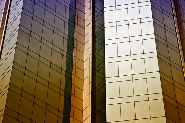 Skyskrapa windows bakgrund — Stockfoto