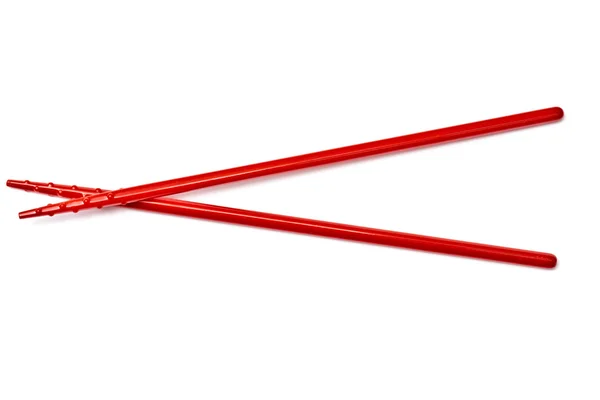Red chopsticks — Stock Photo, Image