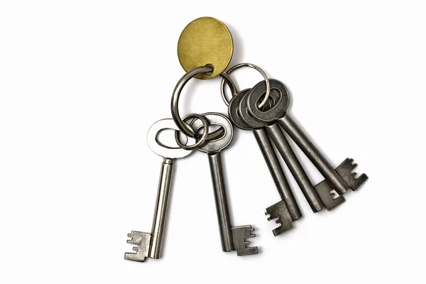 Een stel oude sleutels. — Stockfoto