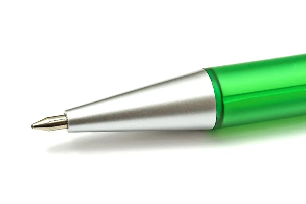Yeşil top uçlu kalem — Stok fotoğraf