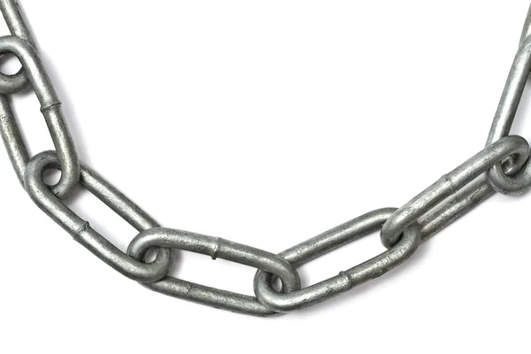 Chains isolated on white — Stock Photo, Image