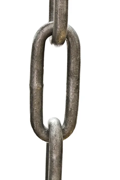 Řetězy izolovaných na bílém — Stock fotografie