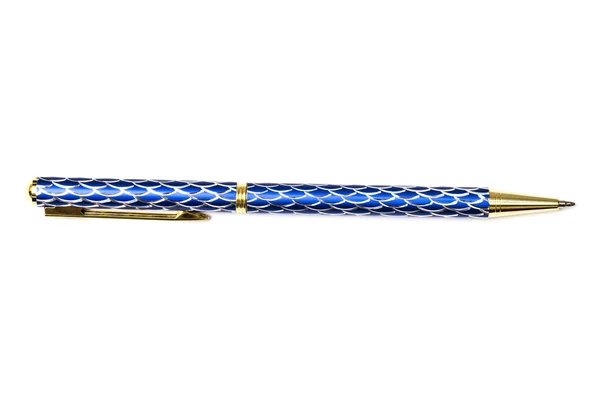 Niebieski długopisu — Zdjęcie stockowe