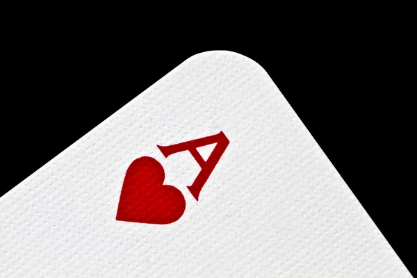 Ace of heart — Stock Photo, Image