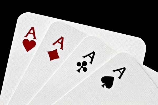 stock image Four Aces closeup