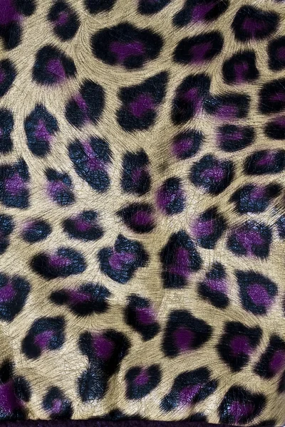 Leopardskin 패턴 패브릭 배경 — 스톡 사진