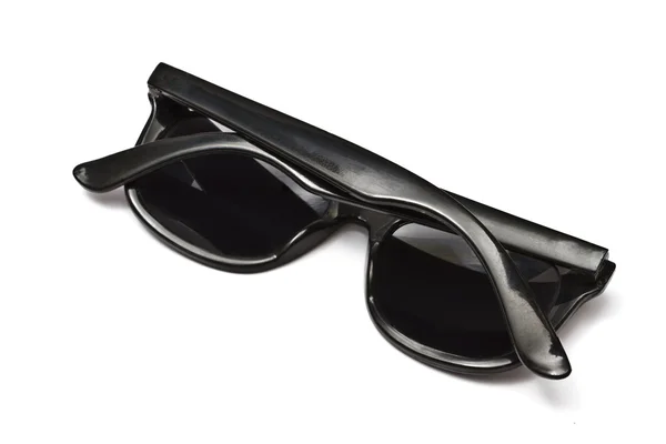 Schwarze Sonnenbrille Isoliert Auf Weiß — Stockfoto
