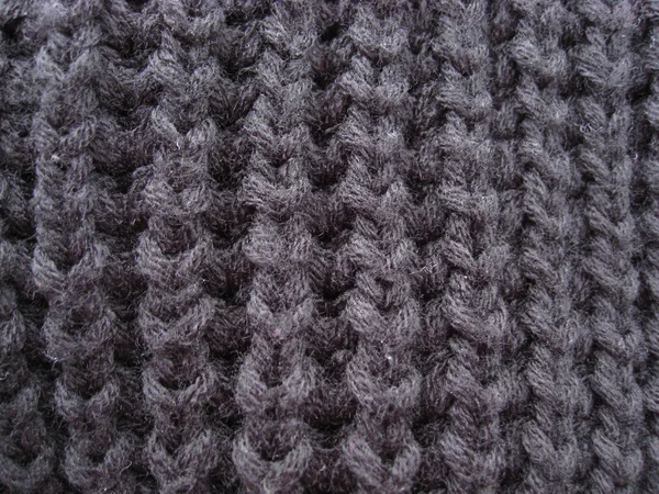 Textura Fondo Suéter Gris —  Fotos de Stock