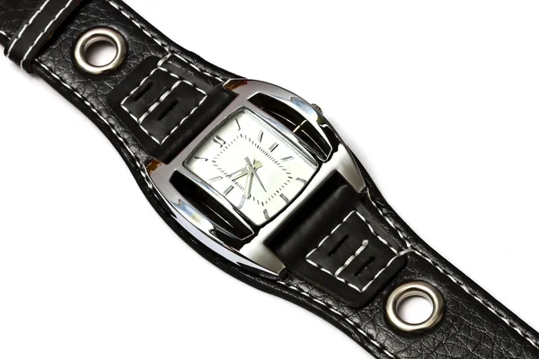 Fashion Wristwatch Isolated White Background — Stock Photo, Image