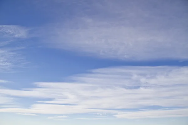 Piękne Błękitne Niebo Białe Chmury — Zdjęcie stockowe