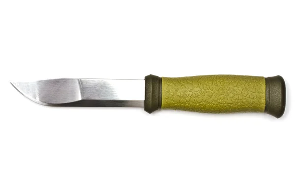Lovecký nůž izolované na bílém pozadí — Stock fotografie
