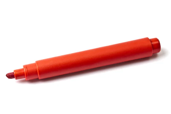 빨간 형광펜 — 스톡 사진